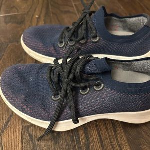 Allbirds Tree Dashers Women Size 9 Shoes Blue Sneakers Athletic Running Puukeko